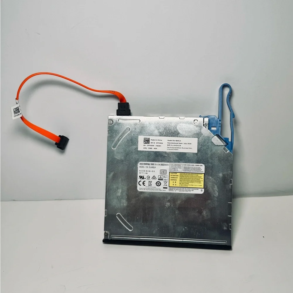 Internal Laptop Optical Drive - Silver with Orange SATA Cable